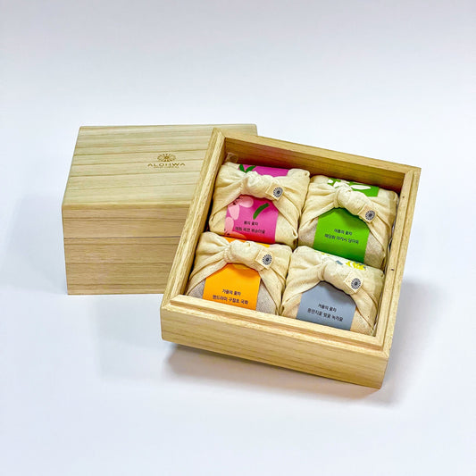 Vier Jahreszeiten Blumentee Set