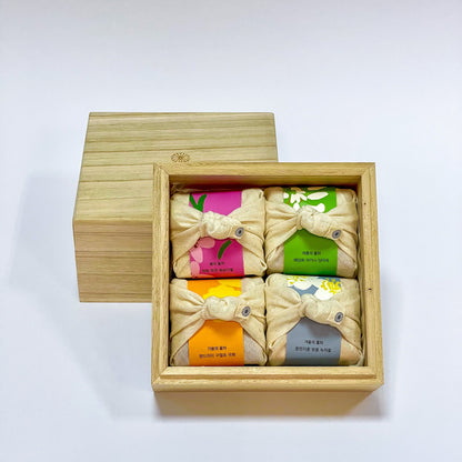 Vier Jahreszeiten Blumentee Set